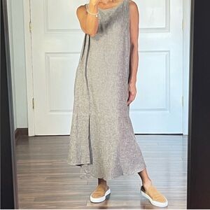 J.Jill Lagenlook Maxi Linen Dress